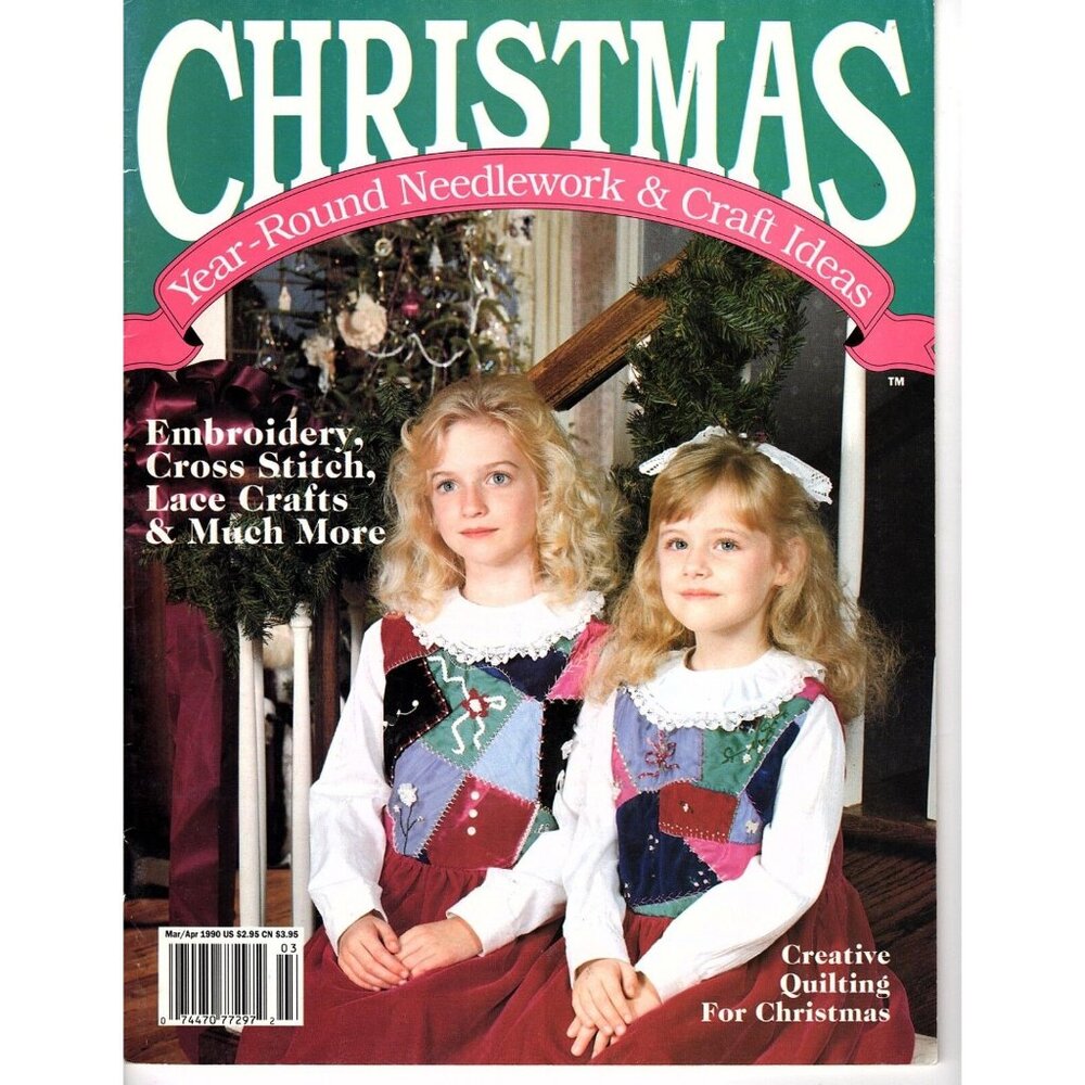 Christmas Year Round Needlework and Craft Ideas Embroidery, Cross Stitch, Lace
